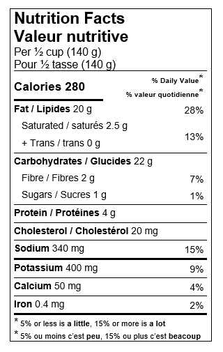 Nutrition Facts