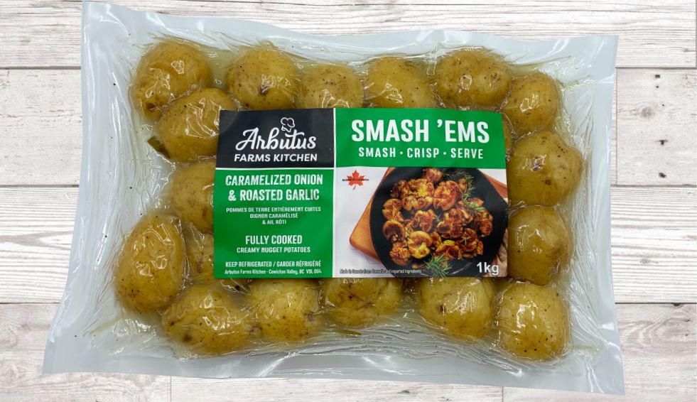 Smash’Ems Caramelized Onion & Roasted Garlic